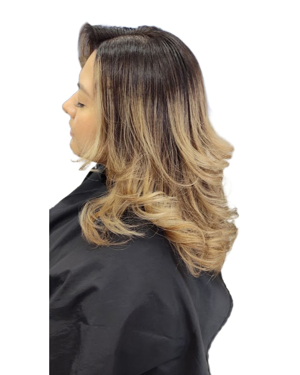 Puntas Rubias con Ondas III