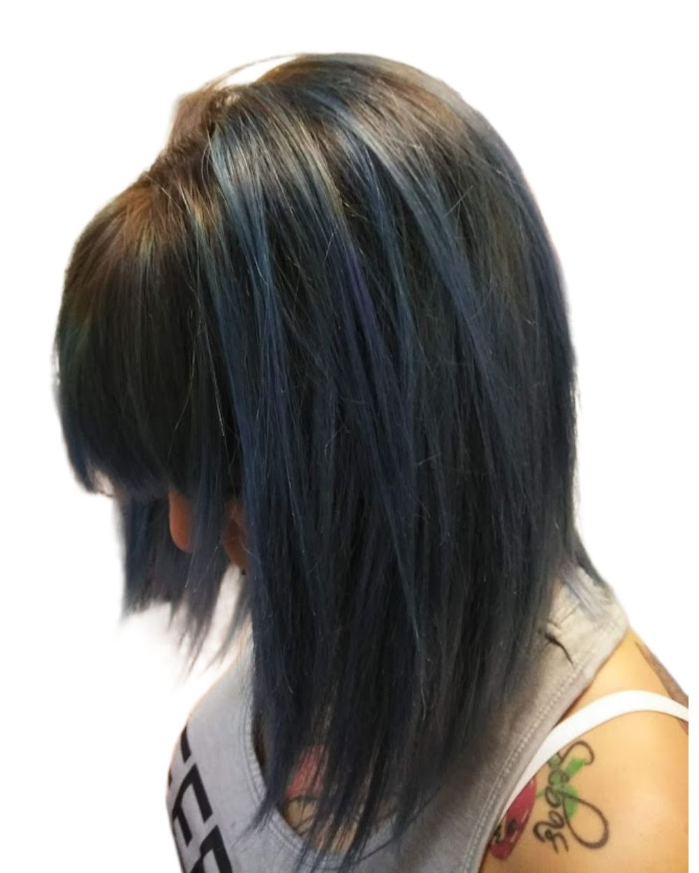 Mechones Azules